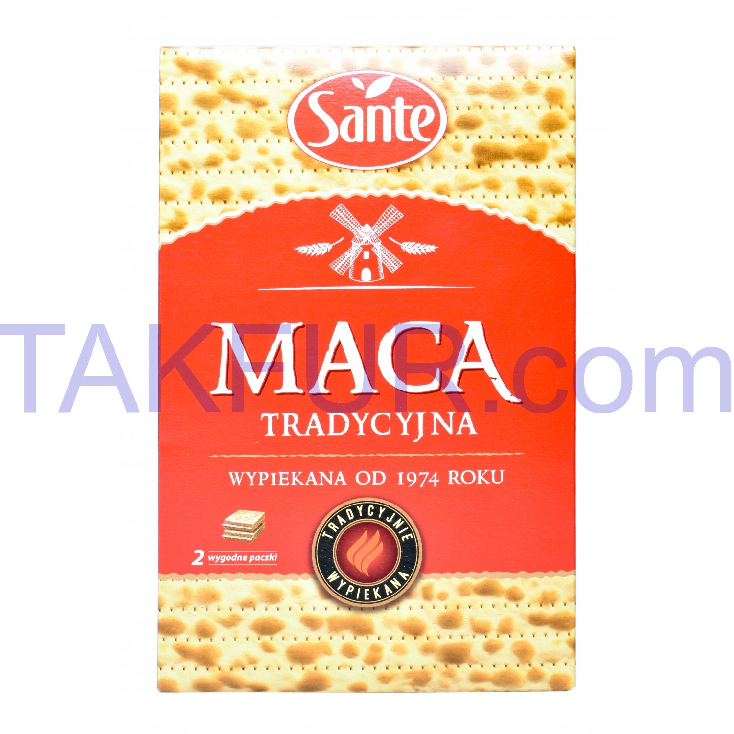 Маца Santé Традиционная пшеничная 180г купить онлайн с доставкой в офис ...