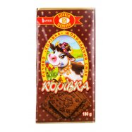 Печенье Бісквіт-Шоколад Коровка шоколадный вкус 180г - Фото