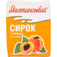 Творожок Яготинський с кураг 10% 200г - Фото