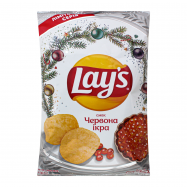 Чипсы Lay`s со вкусом красной икры 120г - Фото
