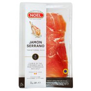 Ветчина Noel Jamon Serrano с/в нарез 80г - Фото