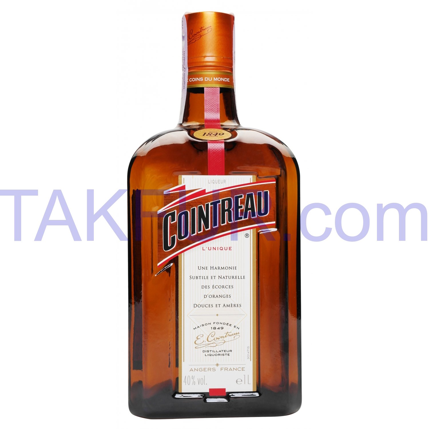 Ликер Cointreau 40% 1л купить онлайн с доставкой в офис или на дом ...