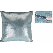 NY ПОДУШКА ДЕК ПАЄТКИ БЛАК/СІР - Фото