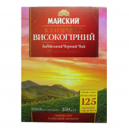 Чай Майский Классический высокогорный черный 125*2г/уп - Фото