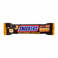 Батончик Snickers Creamy peanut butter 3*18.25г/уп - Фото