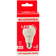Лампа светодиодная Economka LED A60 7W E27 4200K 1шт - Фото