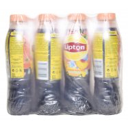 Напиток Lipton черный чай со вкусом персика б/а б/г 0.5л - Фото