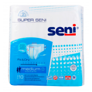 Подгузники Seni Super Seni Medium 2 д/взрослых 75-110см 10шт - Фото