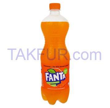 Напиток Fanta б/а с/газ с апельсиновым соком 1л - Фото