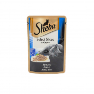 Корм Sheba Selection in Sauce с тунцом в соусе 85г - Фото