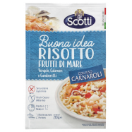 Смесь для ризотто Riso Scotti с морепродуктами 210г - Фото