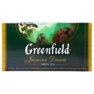 Чай Greenfield Jasmine Dream китайский зеленый мелкий 50г - Фото