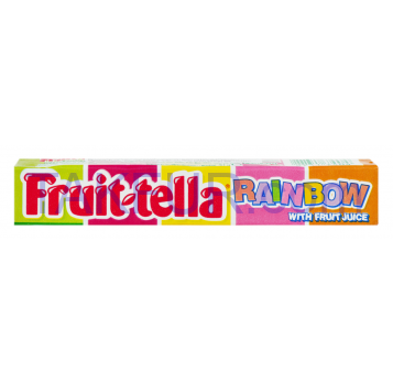 Конфеты Fruit-tella Радуга жевательные 41г - Фото
