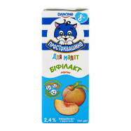 Бифидойогурт Простоквашино Бифилакт Персик 2.4% 207г - Фото