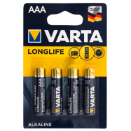 Батарейка Varta №4103 AAA 1.5V LR03 4шт/уп - Фото