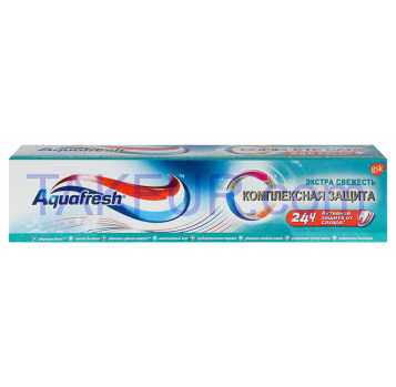 Зубная паста Aquafresh Комплексная защита Экстра свеж 100мл - Фото