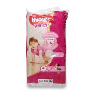 Подгузники-трусики Huggies pants 4 разм д/девоч 9-14кг 52шт - Фото