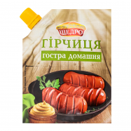 Горчица Щедро Острая домашняя с органическими специями 120г - Фото