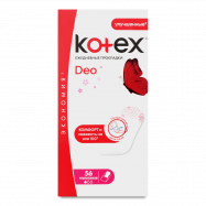 Прокладки ежедневные Kotex Deo ультратонкі 56шт - Фото