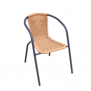 ARO СТІЛЕЦЬ РОТАНГОВИЙ : ЖОВТИЙ - Фото