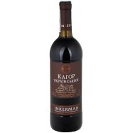 Вино Inkerman Кагор Украинский десертн сладк крас 16% 0,75л - Фото