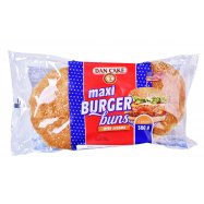 Булочки Dan Cake Burger buns maxi д/гамб с кунж 75г*4шт 300г - Фото