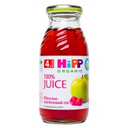 Сок HiPP Organic яблочно-малиновый 0,2л - Фото