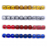 Набор шаров декоративных 3см в тубе 12шт - Фото