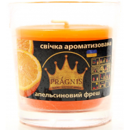 Свечка ароматиз Фреш апельс Pragnis - Фото