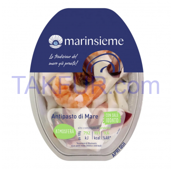 Закуска Marinsieme з морепродуктів 140г - Фото
