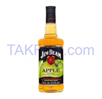 Ликер Jim Beam Apple крепкий 32.5% 0.7л - Фото