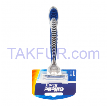 GILLETTE БРИТ ОДНОР 1ШТ BLUE 3 - Фото