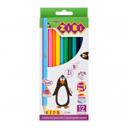Карандаши Zibi Kids Line №ZB.2414 цветные 12шт/уп - Фото