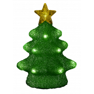 TAR.HOUSE LED ФІГУРА НОВОРІЧНА 27 СМ В АС - Фото