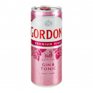 Напиток слабоалкогольный Gordon`s Gin&Tonic Pink газ 0.25л - Фото