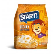 Завтраки сухие Start! Хлопья кукурузные медовые 850г - Фото