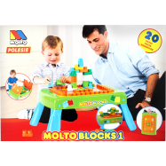 POLESIE ІГРОВИЙ СТОЛИК З КОНСТРУКТОРОМ - Фото