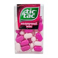 Драже tic tac Клубничный микс со вкусом клубники 16г - Фото