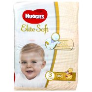 Подгузники Huggies Elite Soft 3 размер для детей 5-9кг 80шт - Фото