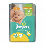 T PAMPERS ПІДГУЗ НЬЮБЕБIДР 2_17 - Фото