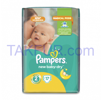 T PAMPERS ПІДГУЗ НЬЮБЕБIДР 2_17 - Фото