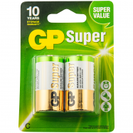 Батарейки GP Super Alkaline 1.5V AA 2шт - Фото