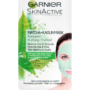Маска для лица Garnier Skin Active очищающая каолиновая 8мл - Фото