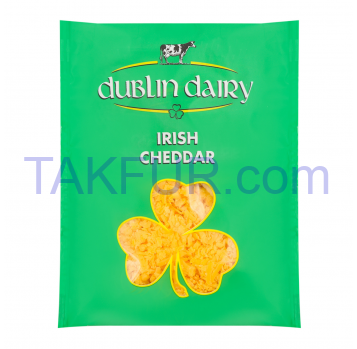 Сыр Dublin Dairy Irish cheddar тертый 48% 150г - Фото