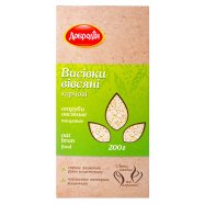 Отруби Добродія овсяные пищевые 200г - Фото
