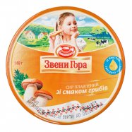 Сыр Звени Гора со вкусом Грибов плавленый 45% 140г