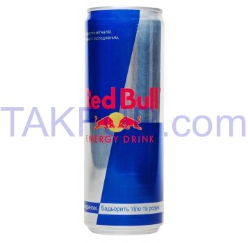 Напиток Red Bull Энергетический б/алкогольн среднегаз 355мл - Фото