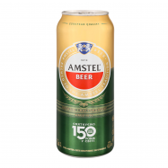 Пиво 0.5л 5% светлое фильтр Amstel жб - Фото