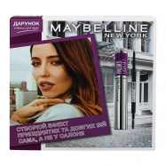 Набор Maybelline New York туш д/ресниц+карандаш д/бровей 1шт - Фото