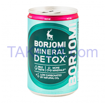 Вода минеральная Borjomi Mineral Detox сл/газ 150мл - Фото